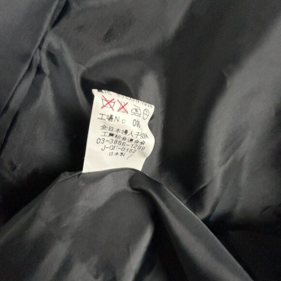 Tango Chirimen Japanese Brand Floral Embraided Blazer Jacket Black Lined New - Picture 6 of 9